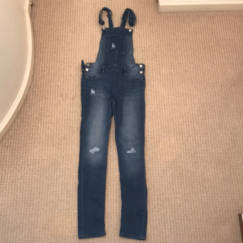 Girls’ Denim Overalls